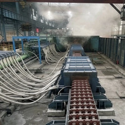 Dispositif de refroidissement-à eau pour le laminage de l'acier